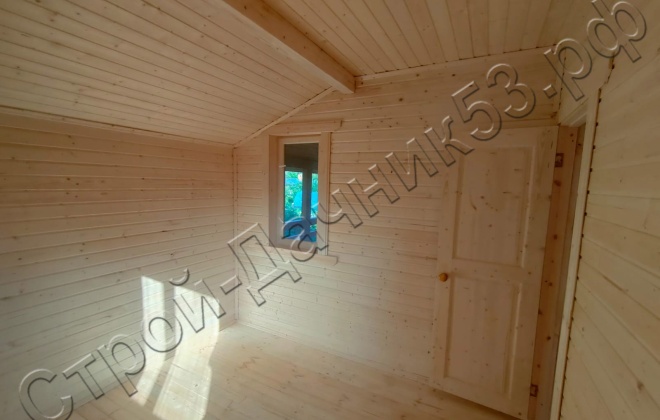 4 Брусовой дом ОД-46, 7х8м, 56 М², Московская область, Красногорский район, п. Ильинское-Усово. (18)